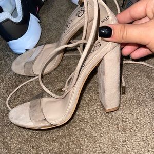 Nude Sandal Heels